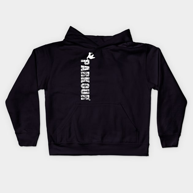 Parkour - jump Kids Hoodie by MIDesign